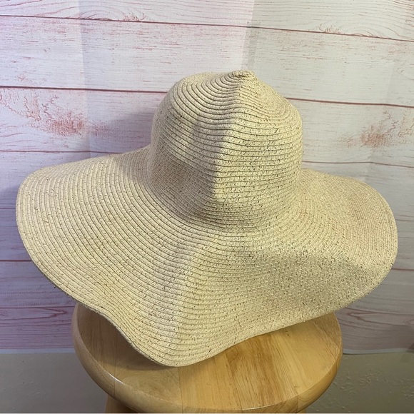 Banana Republic Metallic Floppy Hat Size S/M - Picture 1 of 5